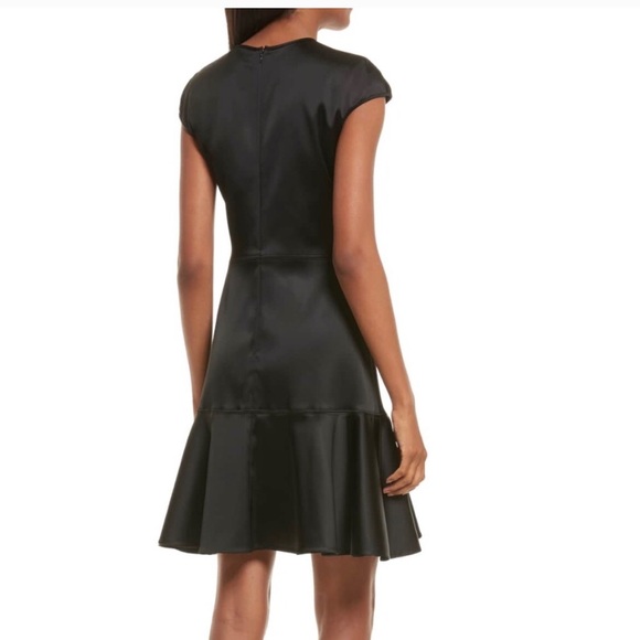 NWT! Theory Essential Fit & Flare Dress, Size 8 - Picture 2 of 7